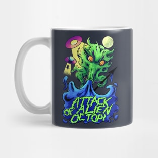 Attack of alien octopi Mug